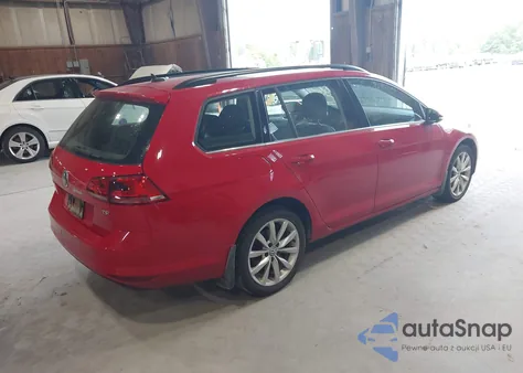 2015 Volkswagen Golf Sportwagen Tsi Se 4-Door из США, поврежденный, VIN 3VWC17AU0FM508346